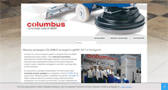 Desktop Screenshot of columbus-clean.com.pl